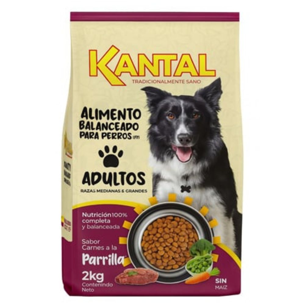 Kantal Alimento Balanceado Para Perros 2kg