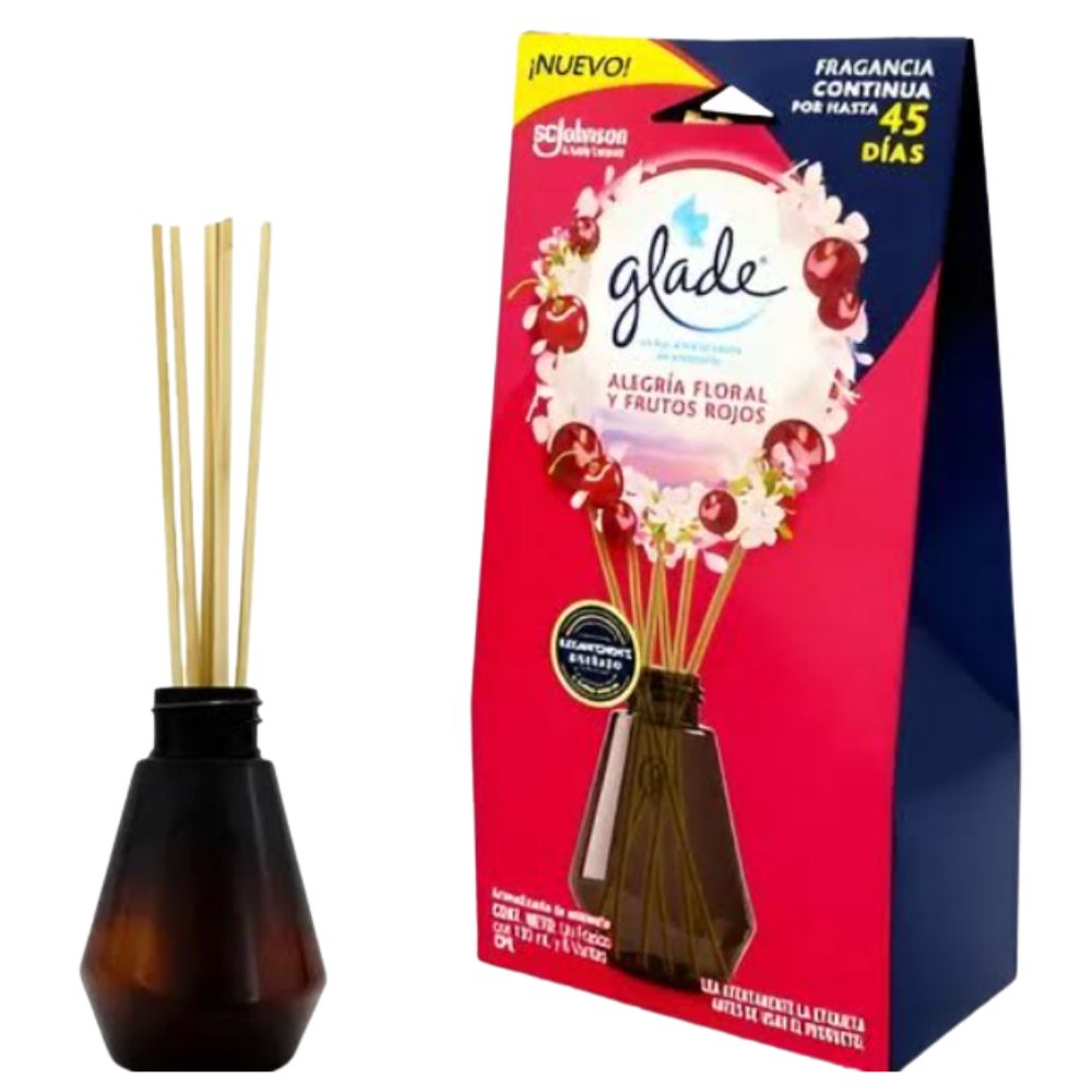 Glade Ambientador Varitas Frutos Rojos 100ml