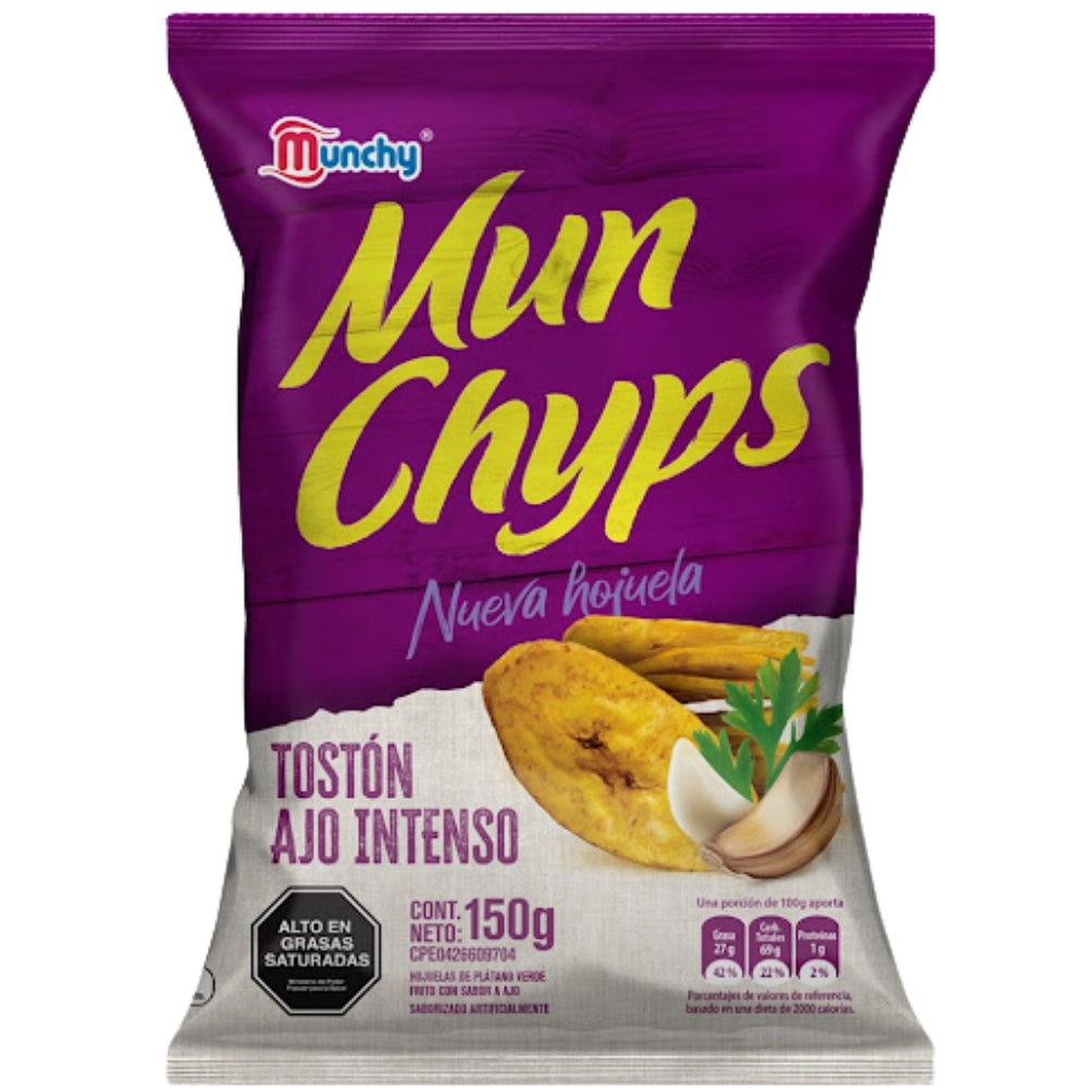 Munchy Toston Ajo Intenso 150gr