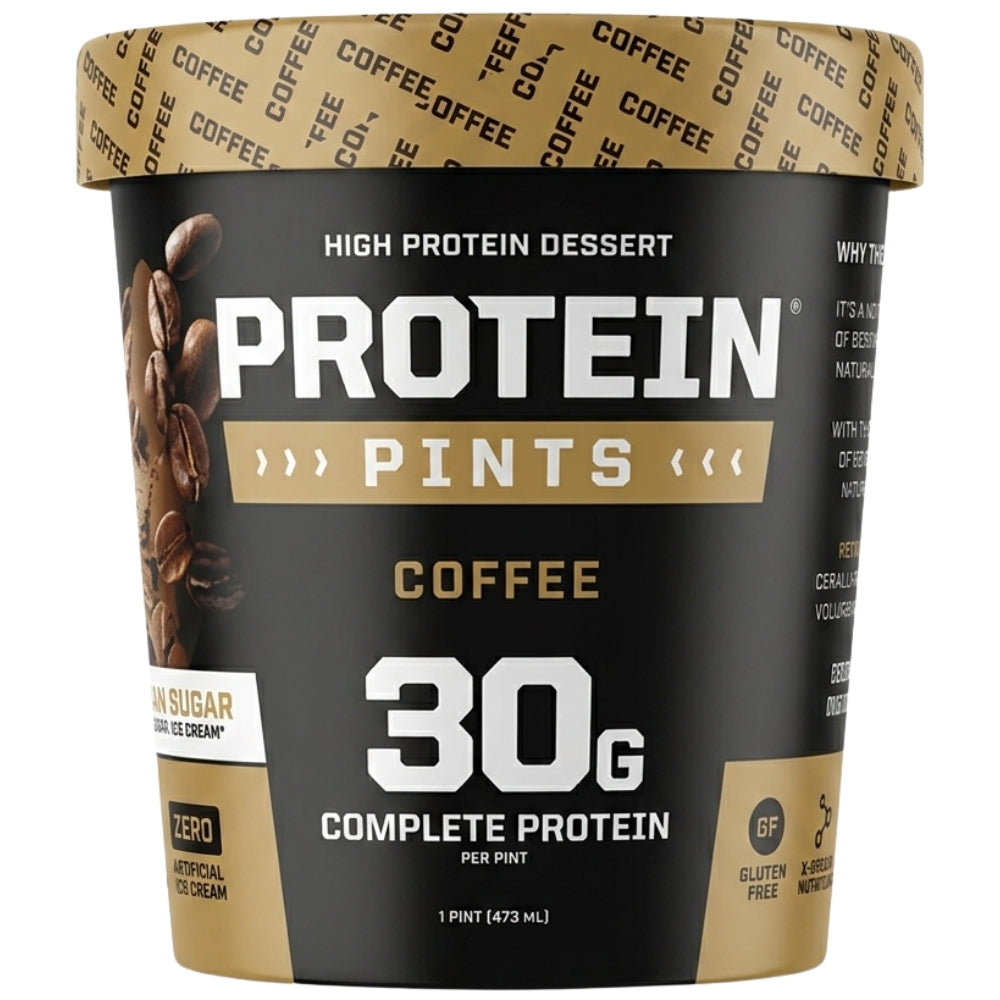 Protein Pints Helado 30gr de Proteina Sabor a Coffee 473ml