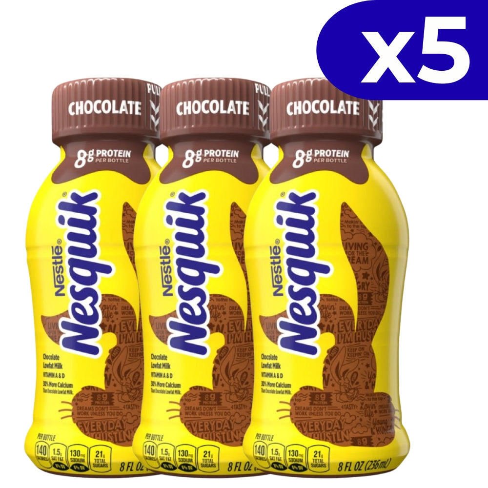 Merengada Nesquik Chocolate 236ml x 5 Und