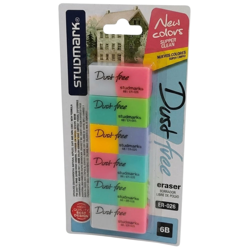 Studmark Set 6 Borradores 6B 6 Und