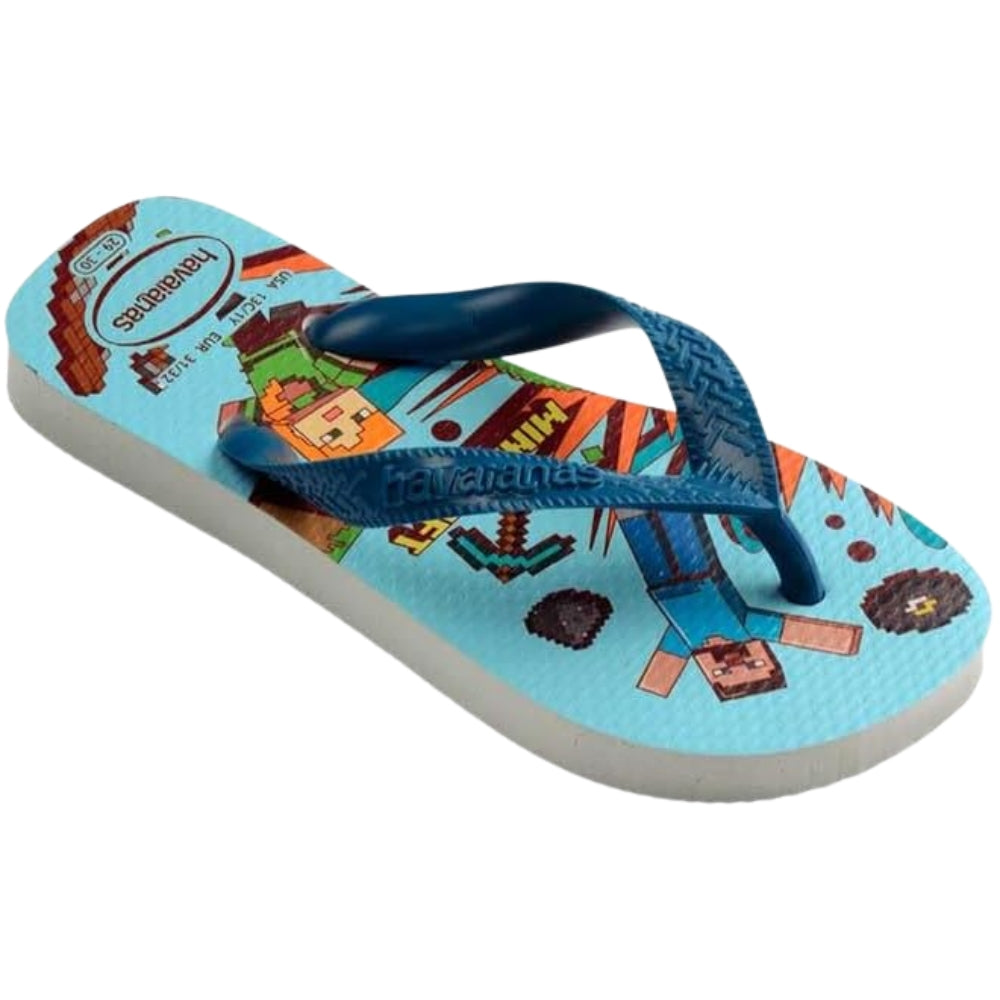 Havaianas Sandalias Para Jovenes MineCraft