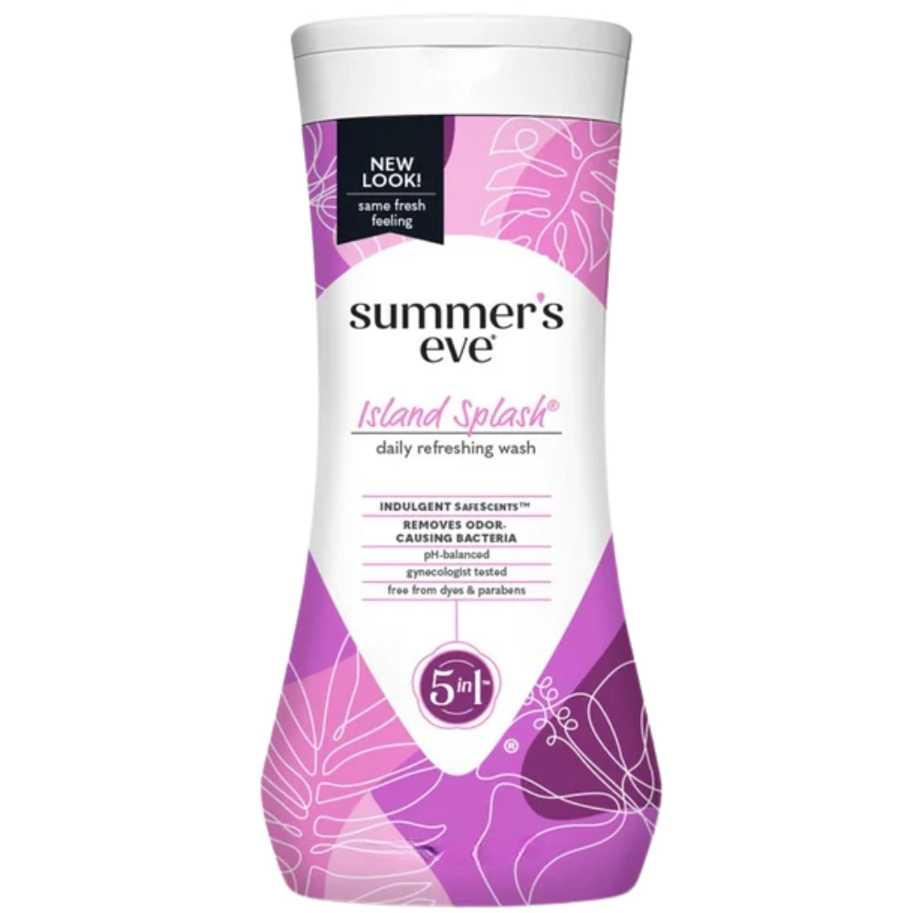 Summer's Eve Island Splash Jabón Intimo 5 in 1 266ml