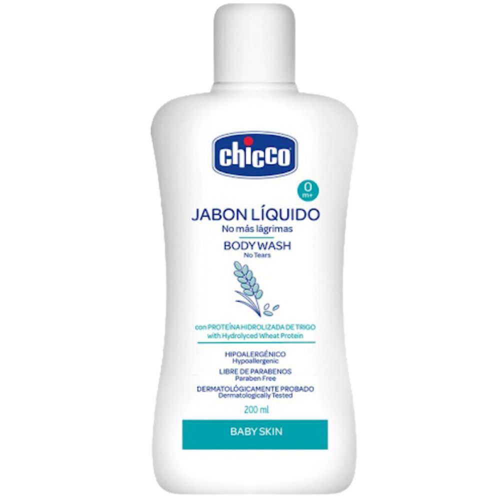 Chicco Jabon Liquido Proteina de Trigo 200ml