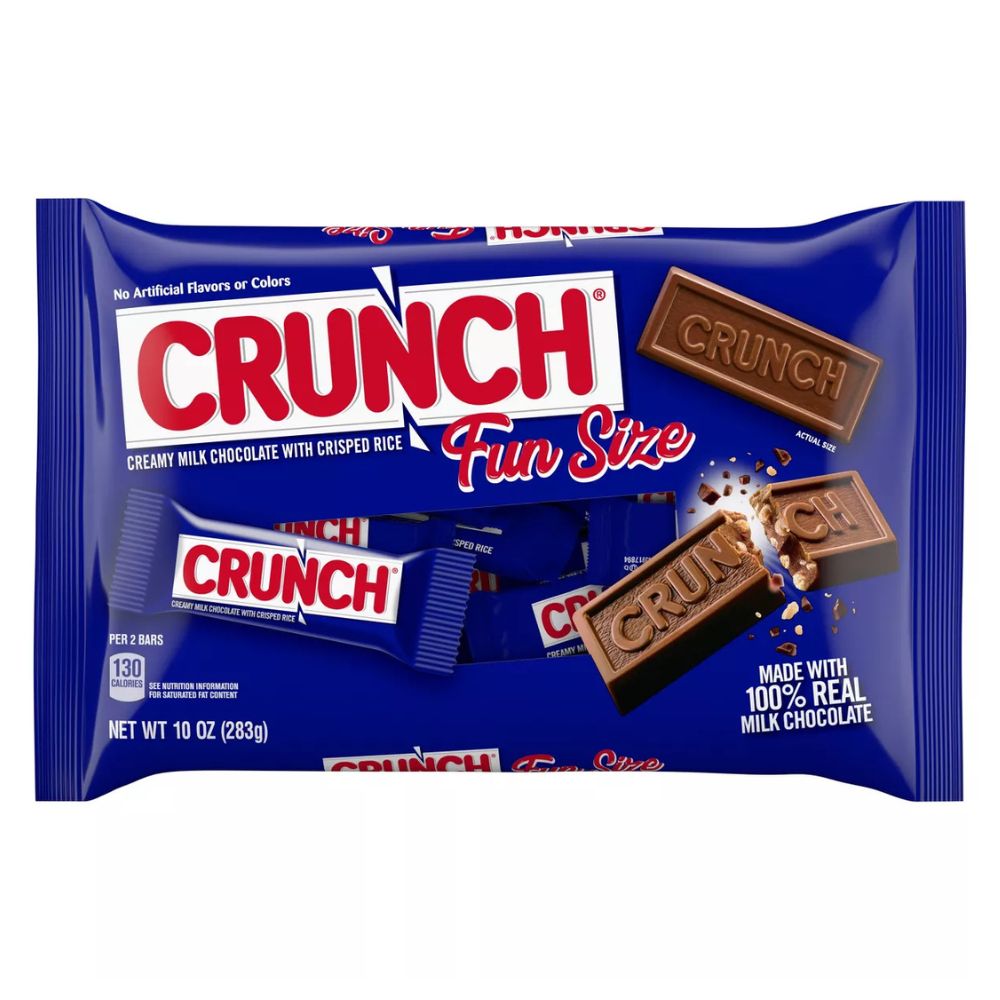 Crunch Fun Size Barra de Chocolate 283gr