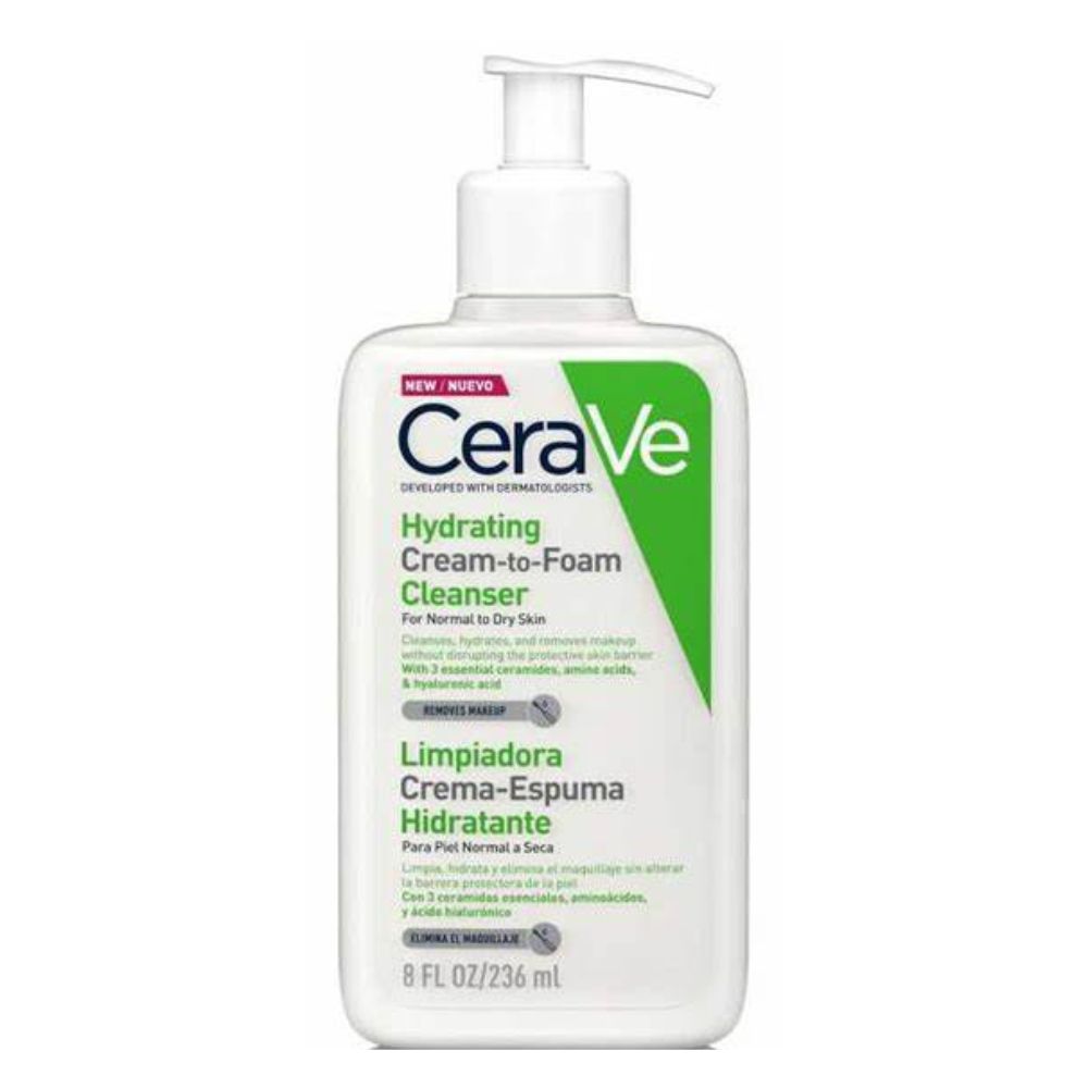 Cerave Crema Espuma Limpiadora Hidratante 236ml