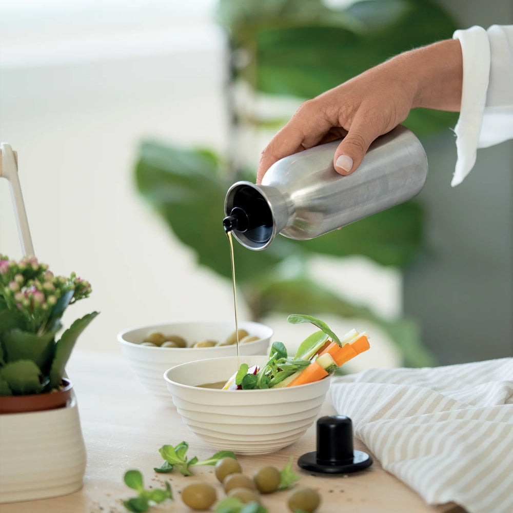 Guzzini Perfect Dressing Steel Edition Botella Dispensador Aceite/Vinagre 330ml