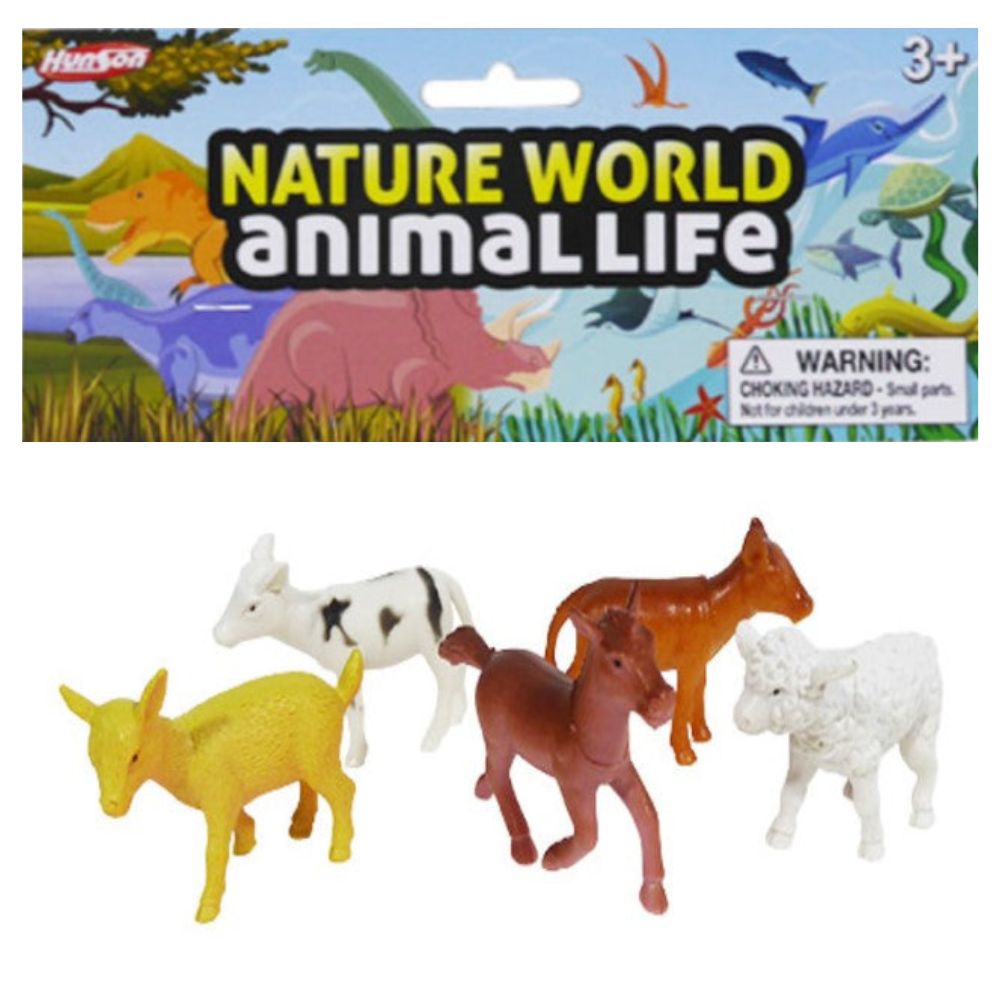 Animales de Juego 5 Unidades Animal Life (Variados) 3+