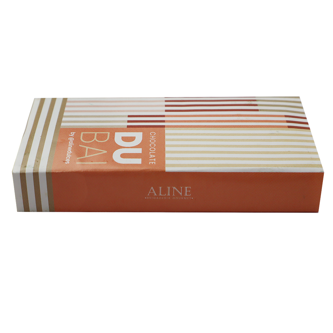 Chocolate Dubai de Leche Baklava Relleno con Crema de Avellana Crocante con Baklava