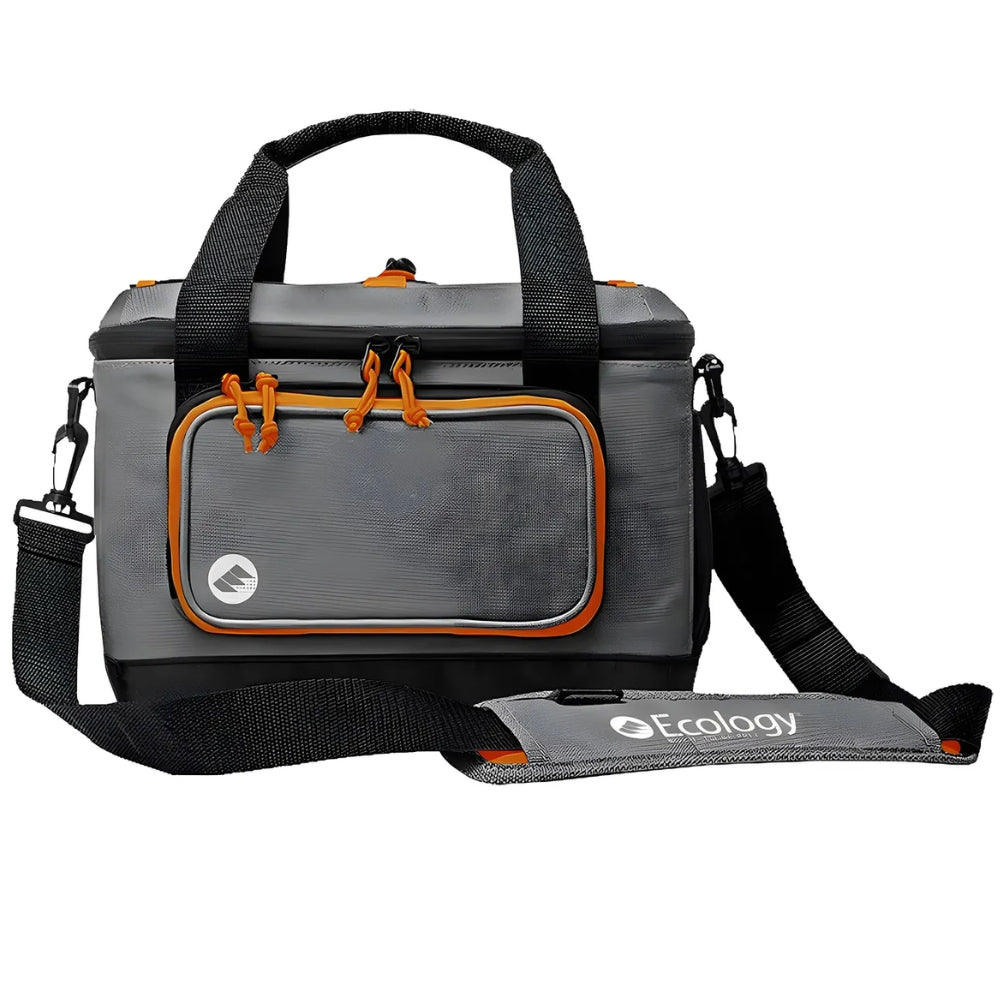 Ecology Bolso Térmico Horizontal Gray & Orange 20L