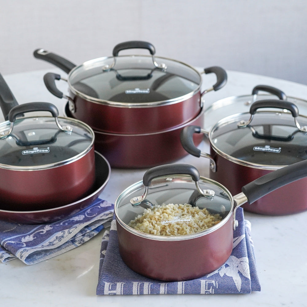 Magefesa Juego de Ollas Basic Bateria 11 Piezas