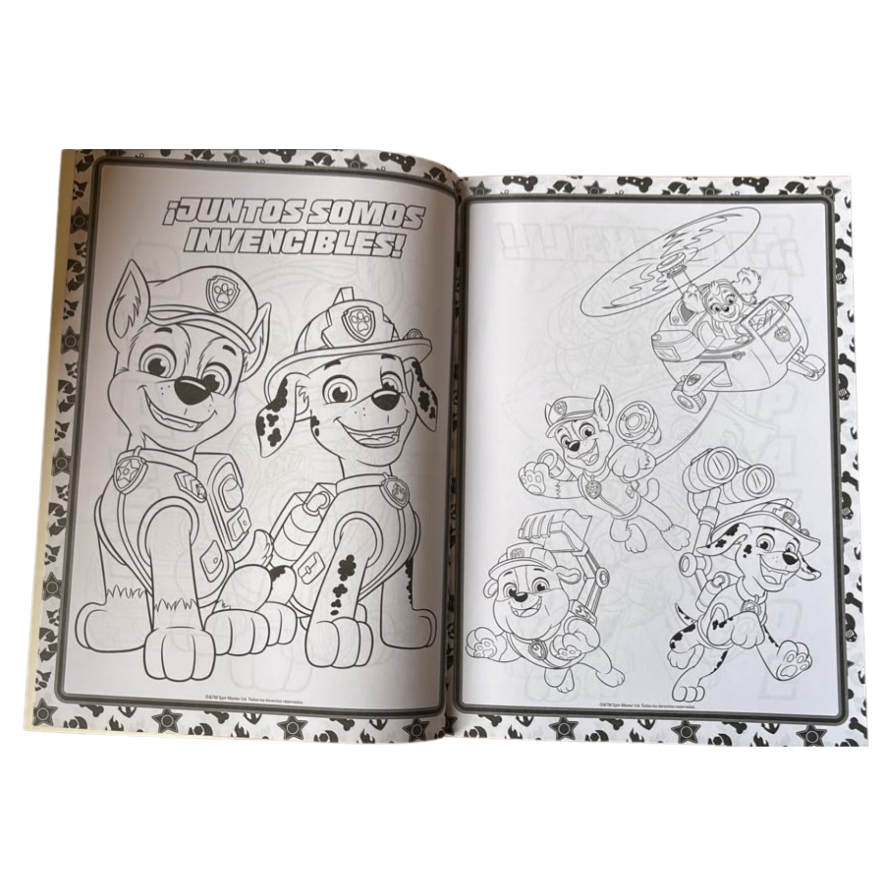 Libro para Colorear Yo Coloreo Para Niños De Paw Patrol