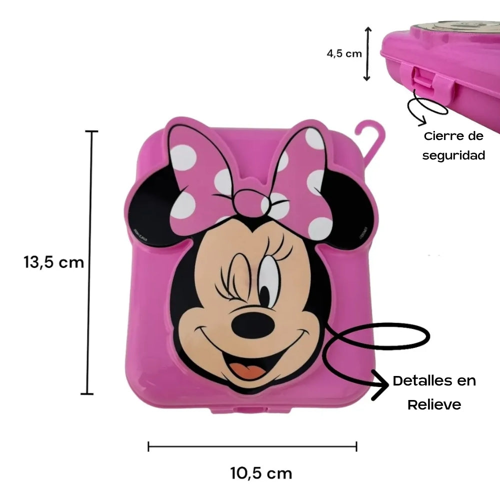Alfa Hogar Sandwichera Rosa Minnie Mouse 3D