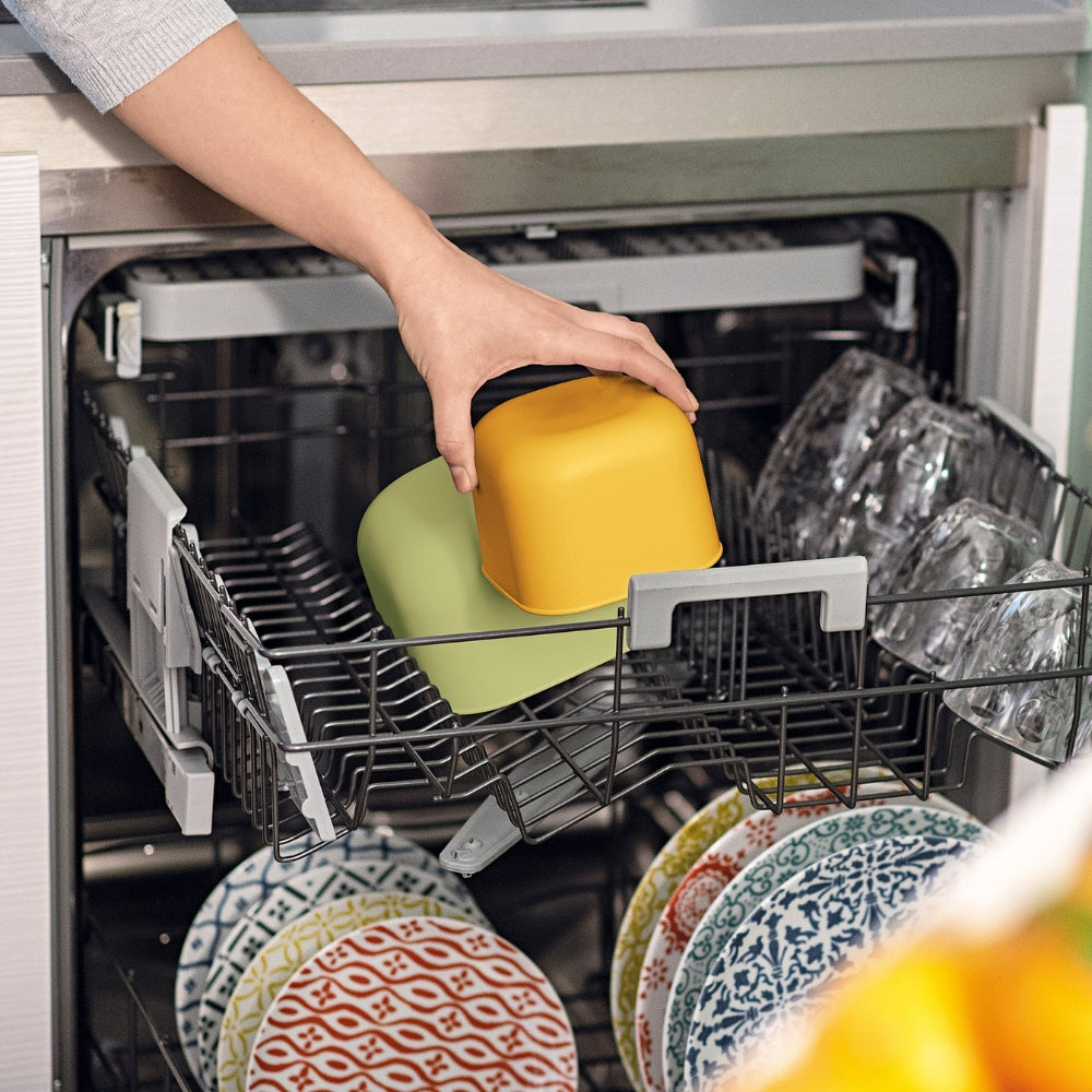 Guzzini Eco Store & More Set De 3 Contenedores Profundos Para Almacenar Alimentos