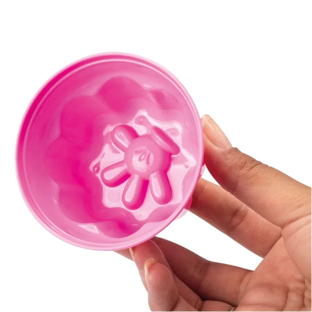 Alfa Hogar Juego Moldes de Gelatina Rosa Mickey Mouse 4Pcs 150ml