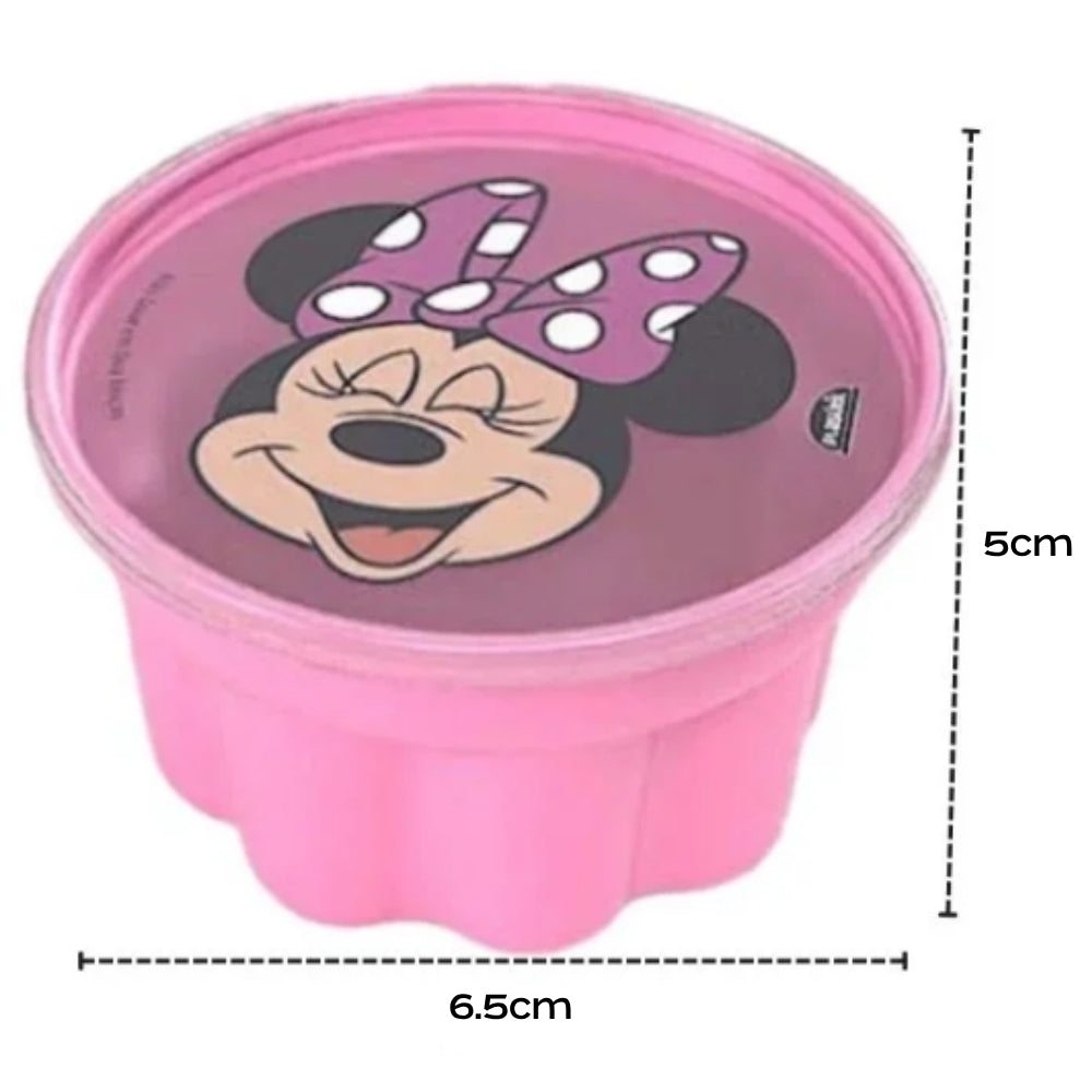 Alfa Hogar Juego Moldes de Gelatina Rosa Mickey Mouse 4Pcs 150ml