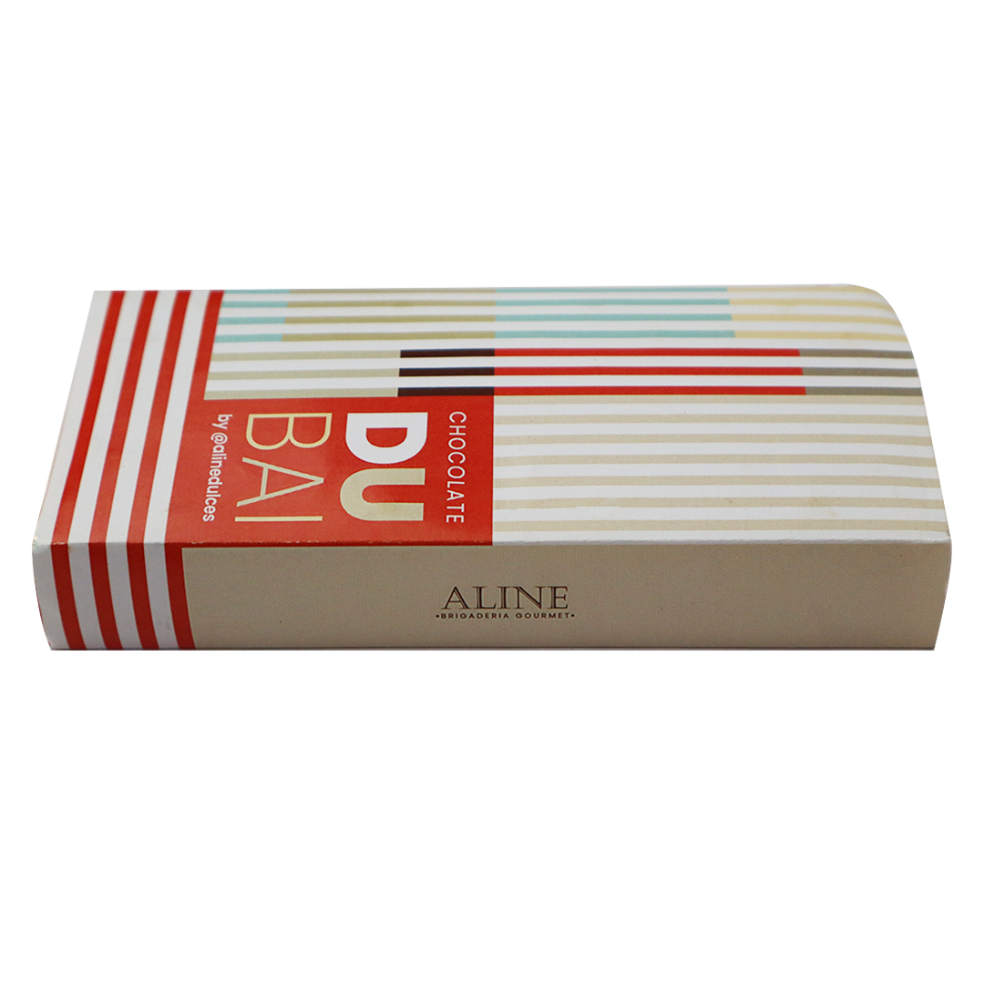 Chocolate Dubai Blanco Speculoos Relleno con Crocante de Galleta Speculoos