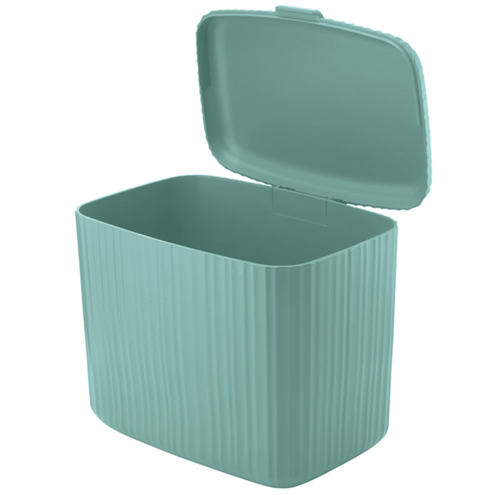 Guzzini Bio Wasty Cesta Para Residuos De Alimentos Color Verde Salvia 3.7L