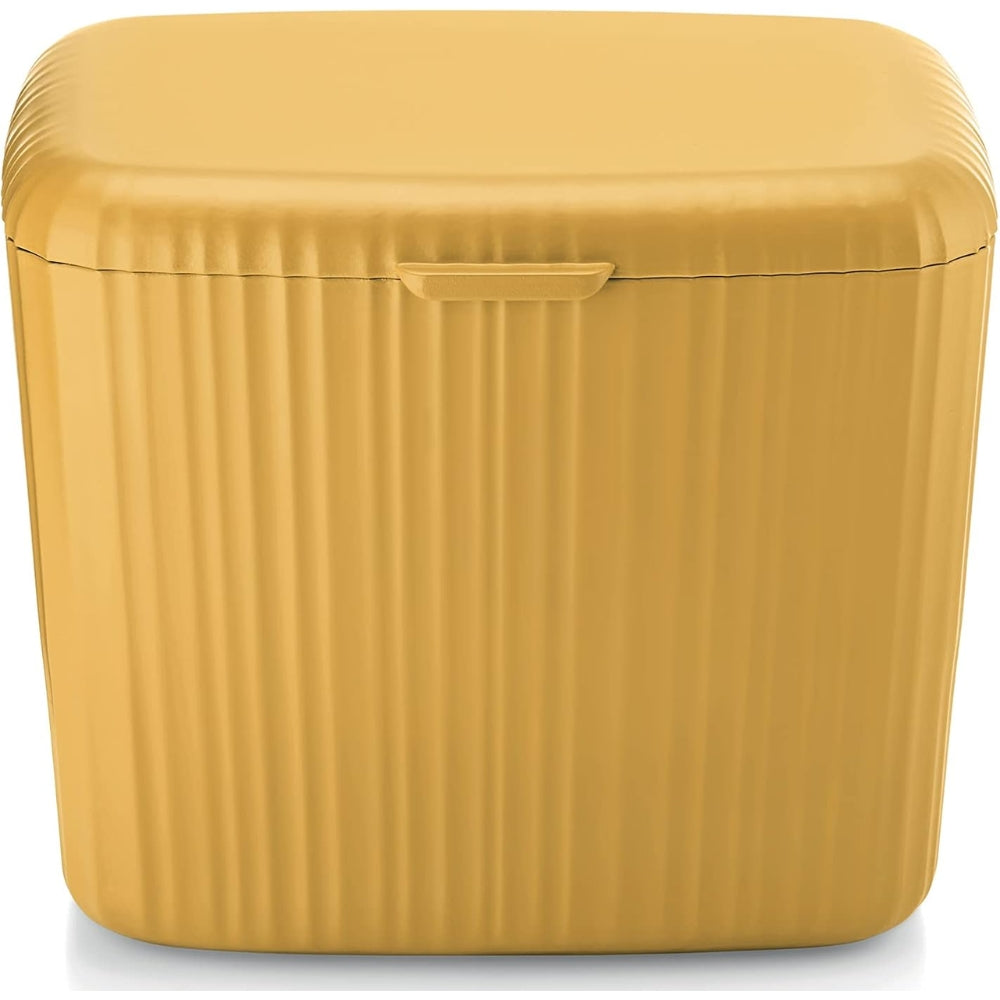 Guzzini Bio Wasty Cesta Para Residuos De Alimentos Color Amarillo Mostaza 3.7L
