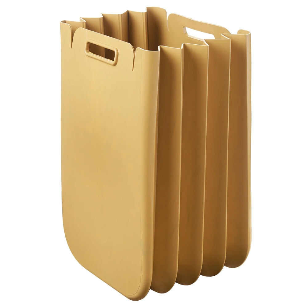 Guzzini Eco Packly Cesta Multifuncional Color Amarillo Mostaza Brillante 25L
