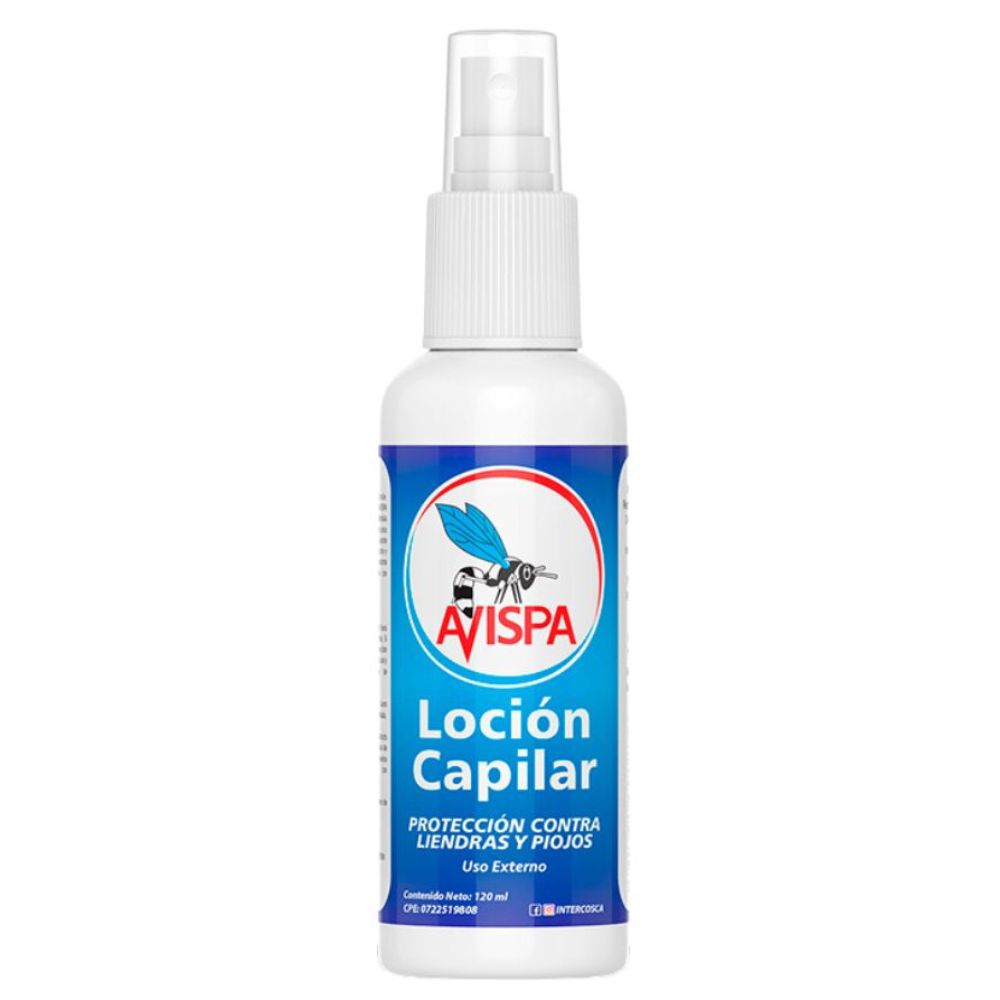 Avispa Loción Capilar Protección contra Liendres y Piojos 120ml