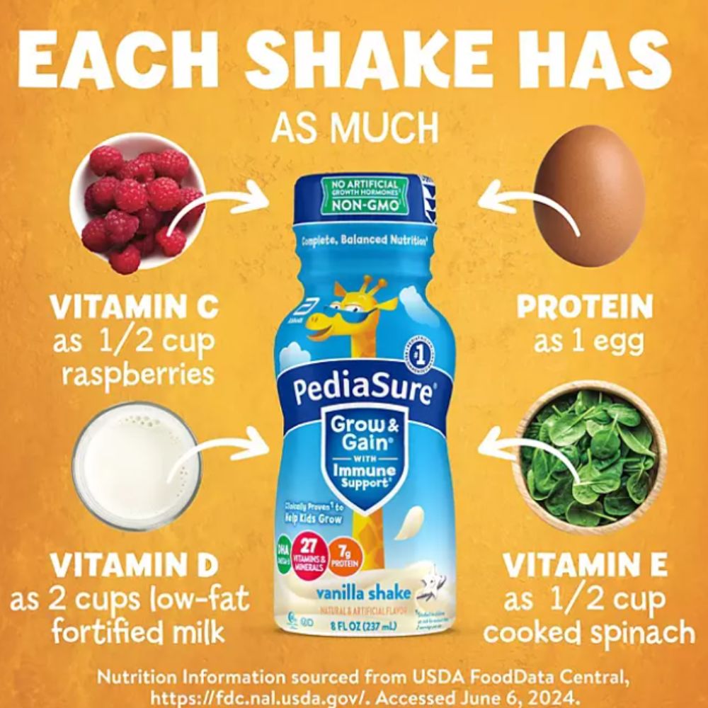 Pediasure 24 Und Includes Optigro Plus Shake Vanilla