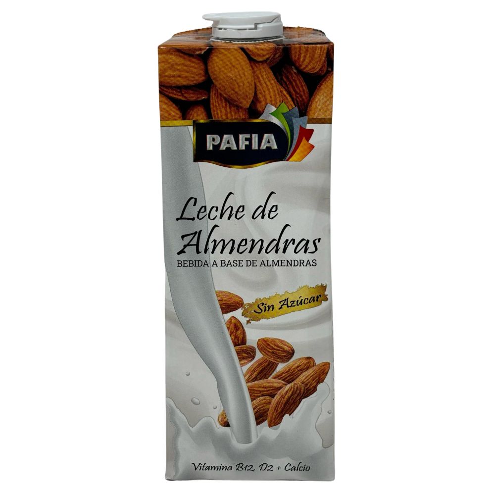 Pafia Leche de Almendras Sin Azucar 1 Lt