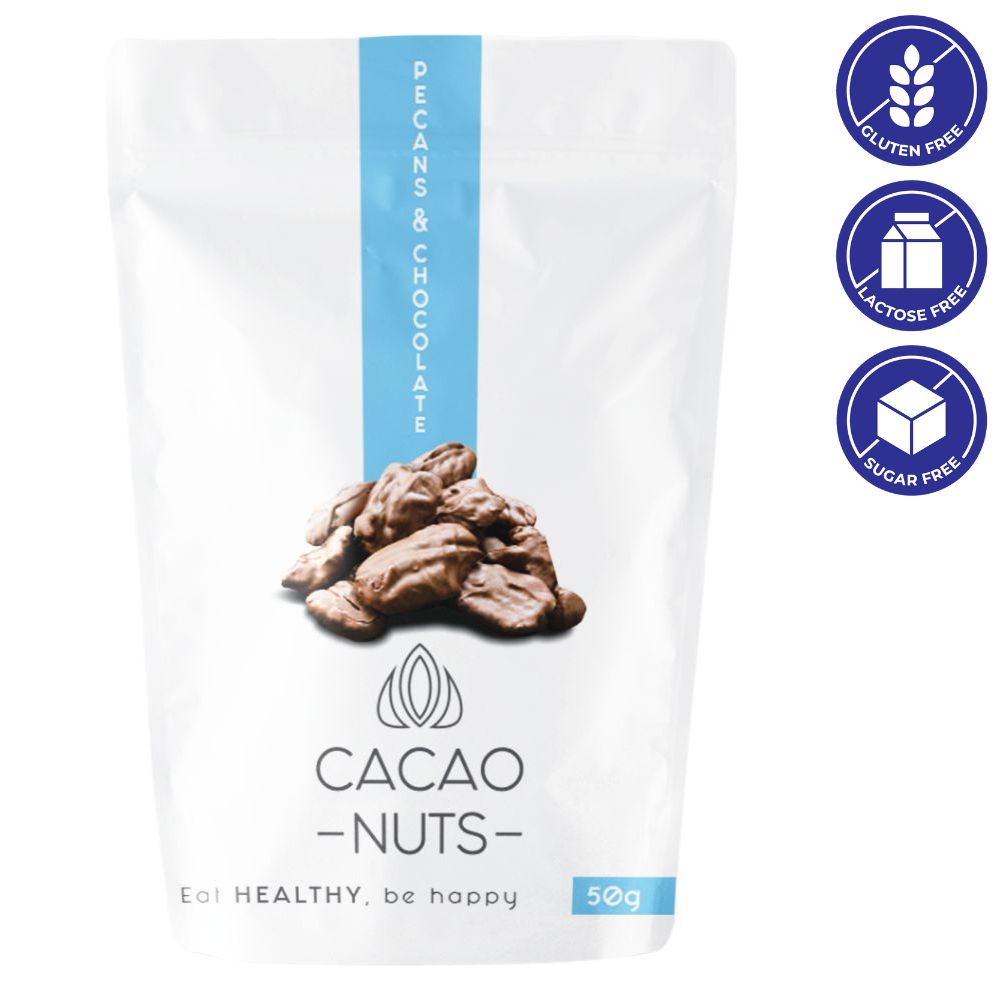 Cacao Nuts Pecans & Chocolate 50gr