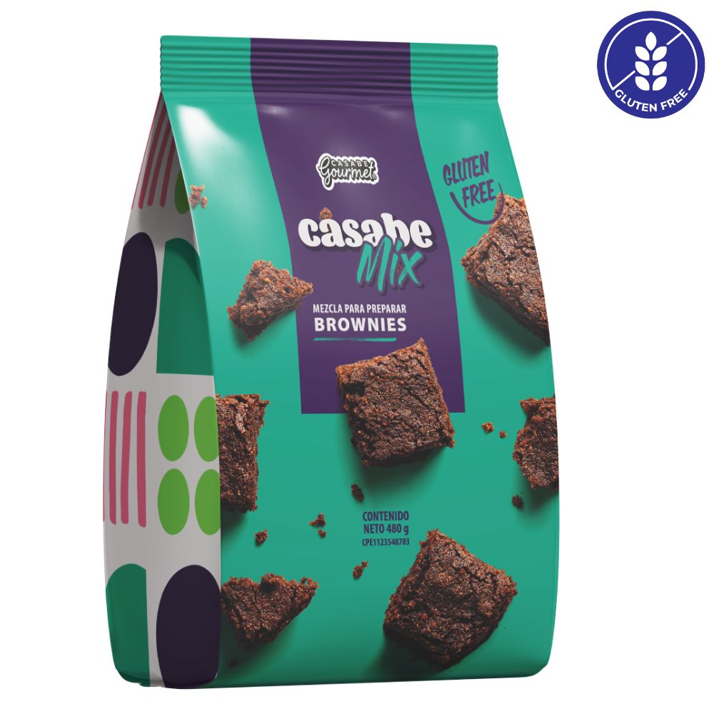 Casabe Gourmet Casabe Mix Brownie Mezcla 480gr