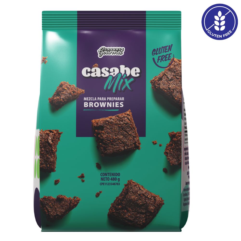 Casabe Gourmet Casabe Mix Brownie Mezcla 480gr