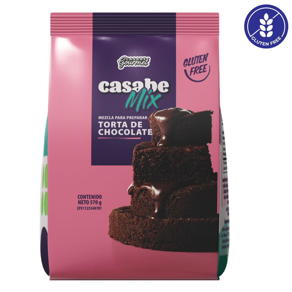 Casabe Gourmet Casabe Mix Torta de Chocolate Mezcla 570gr