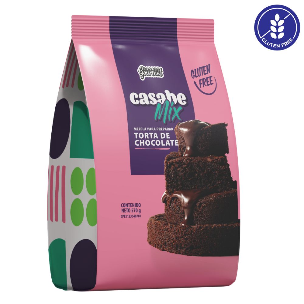 Casabe Gourmet Casabe Mix Torta de Chocolate Mezcla 570g