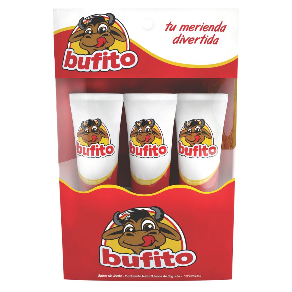 Bufito Dulce de Leche Tripack 35gr 3und