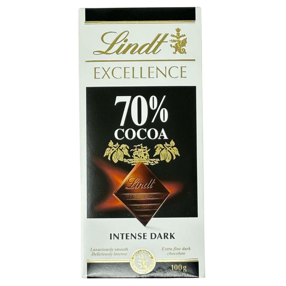 Lindt Excellence 70% Cocoa Intense Dark 100gr