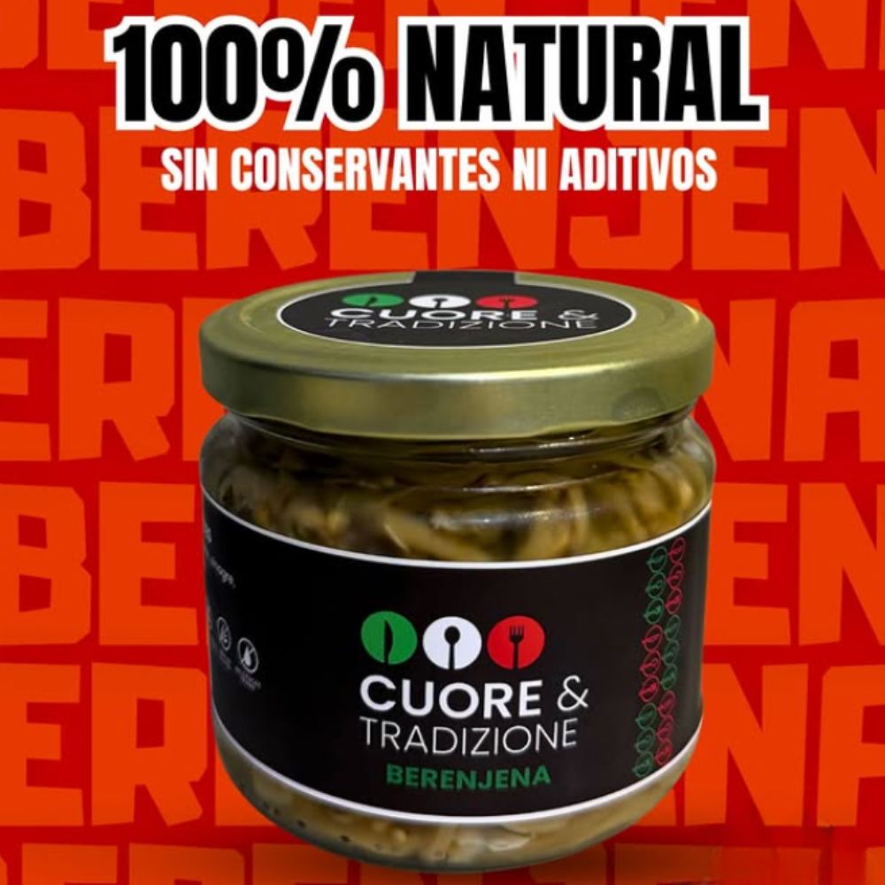 Cuore & Tradizione Berenjenas Naturales 350gr