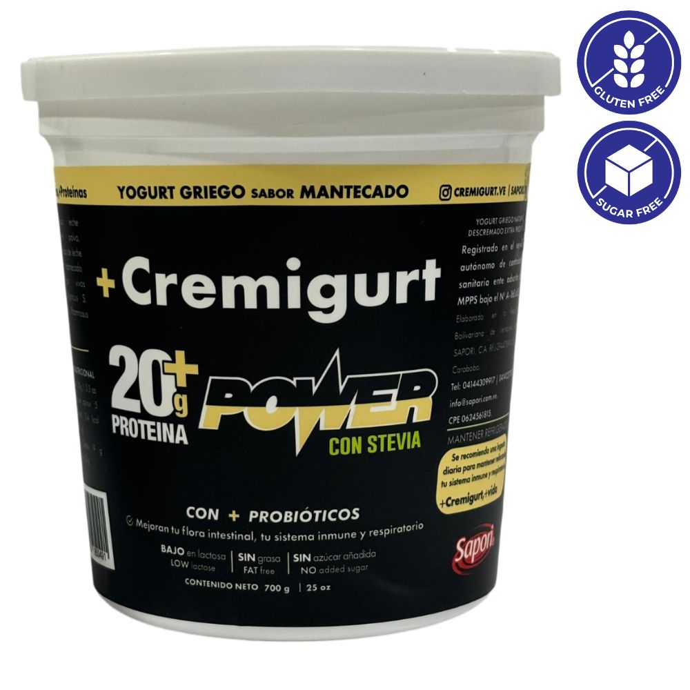 Cremigurt Yogurt Griego Sabor Mantecado 700gr
