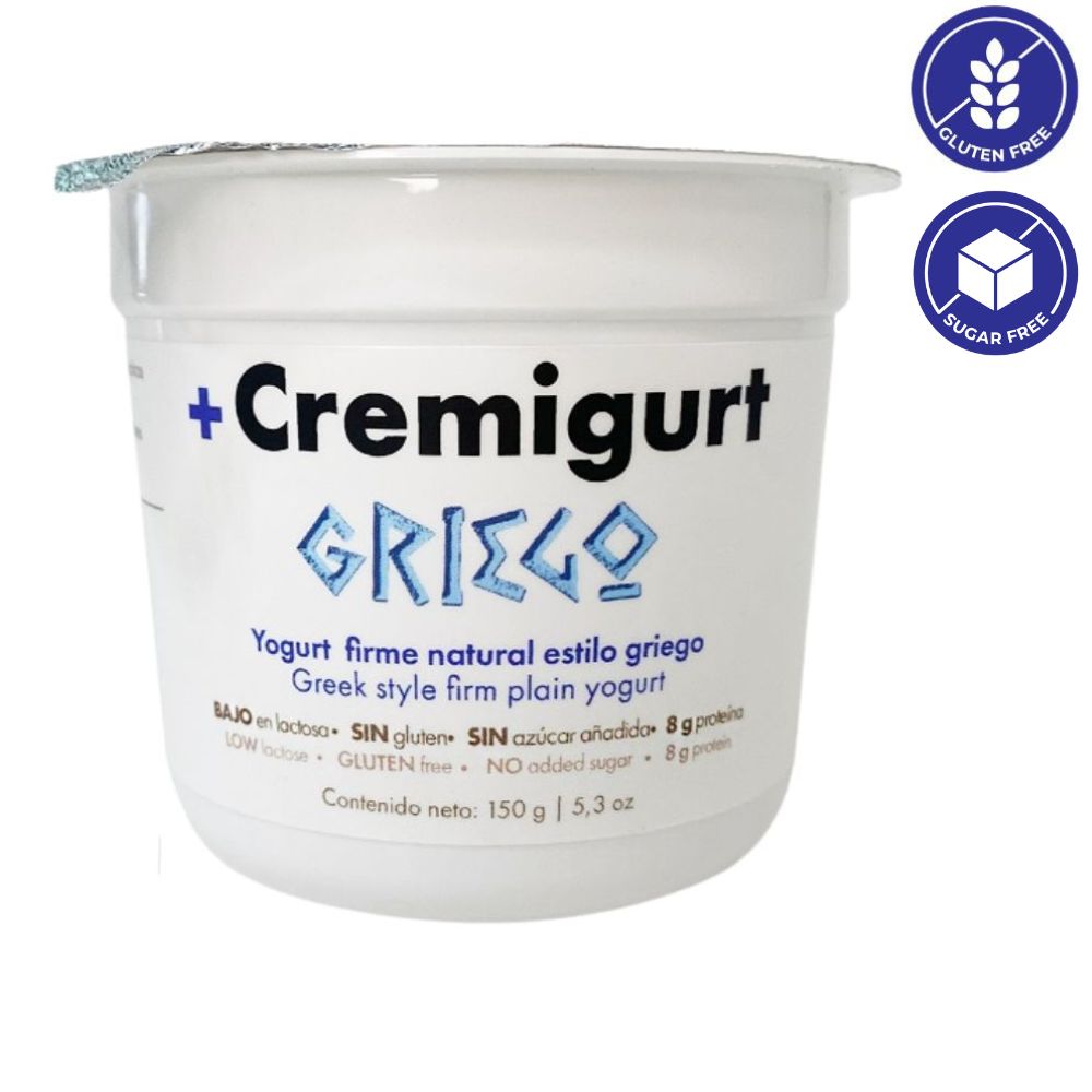 Cremigurt Yogurt Firme Natural Estilo Griego 150gr