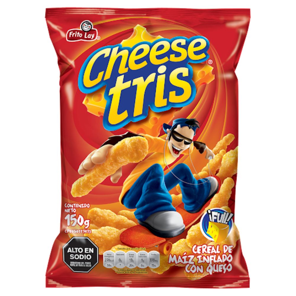 Cheese Tris Grande De Maiz Con Queso 150g