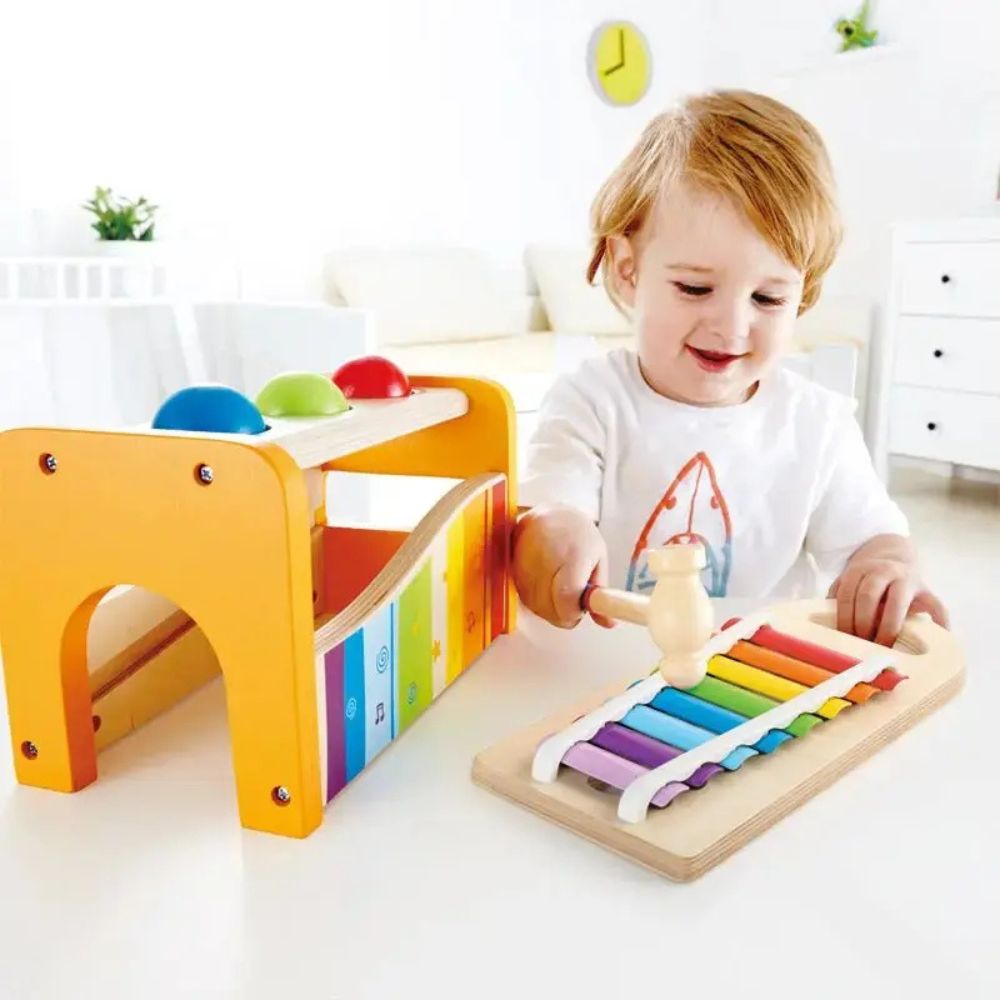 Hape Pound And Tap Bench 10-36m