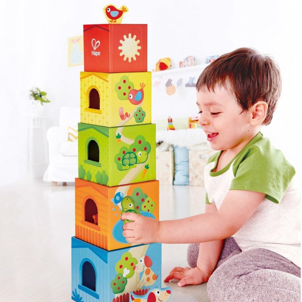 Hape Friendship Tower 9 Pieces 18m+
