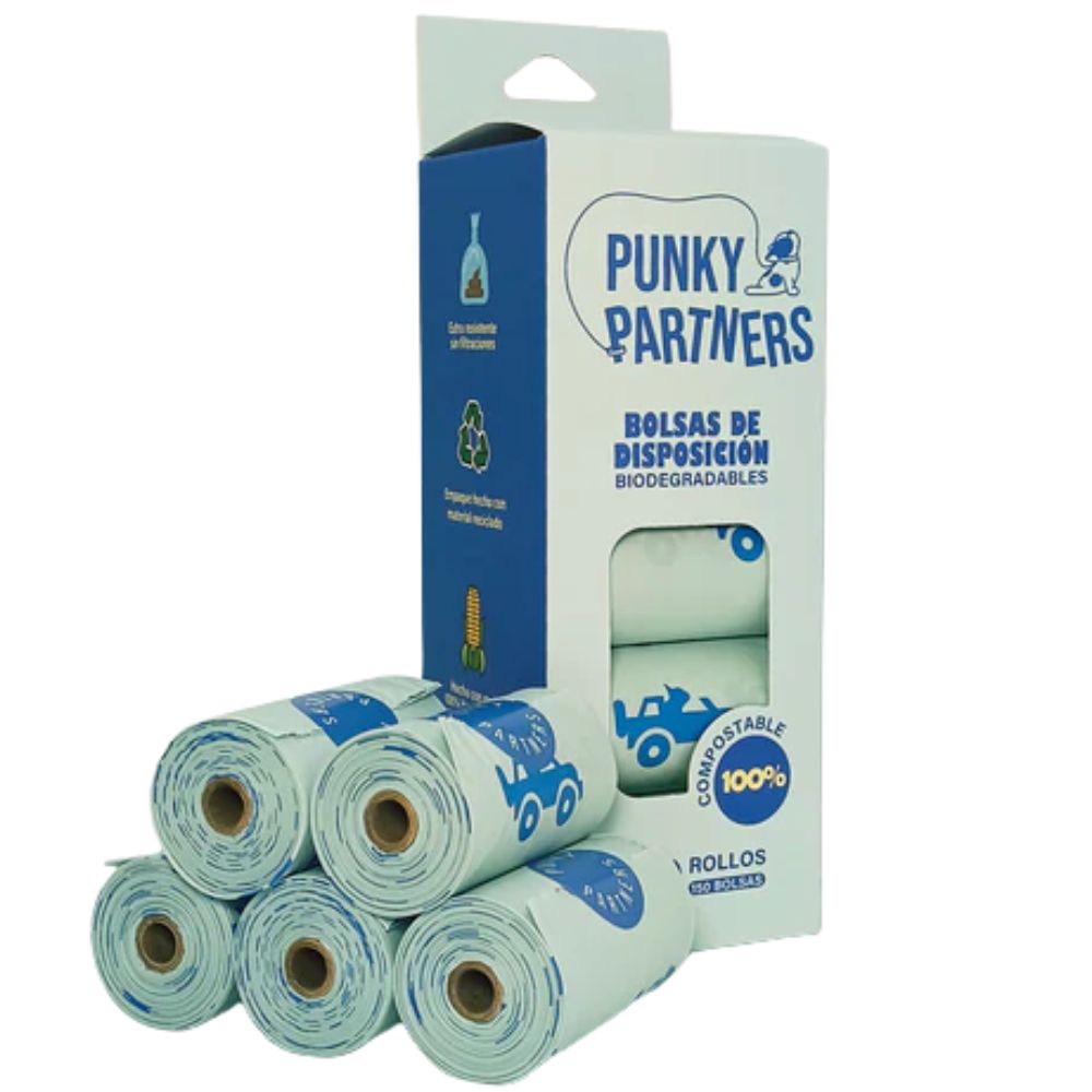 Bolsitas de Disposición 5 Rollos Punky Partners