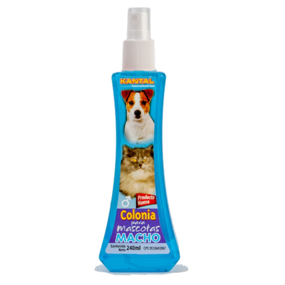 Kantal Colonia Para Mascotas Machos 240ml