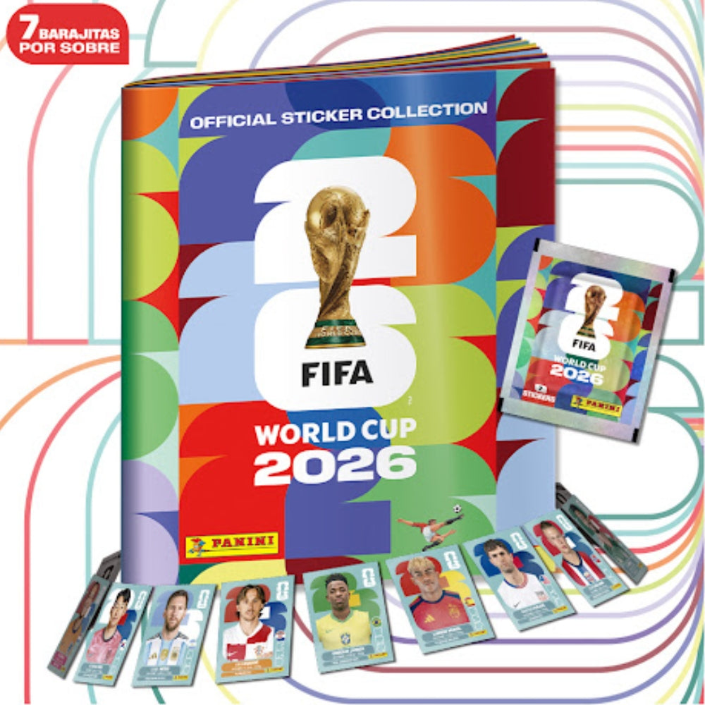 Album Panini Tapa Blanda Fifa World Cup 2026 Oficial