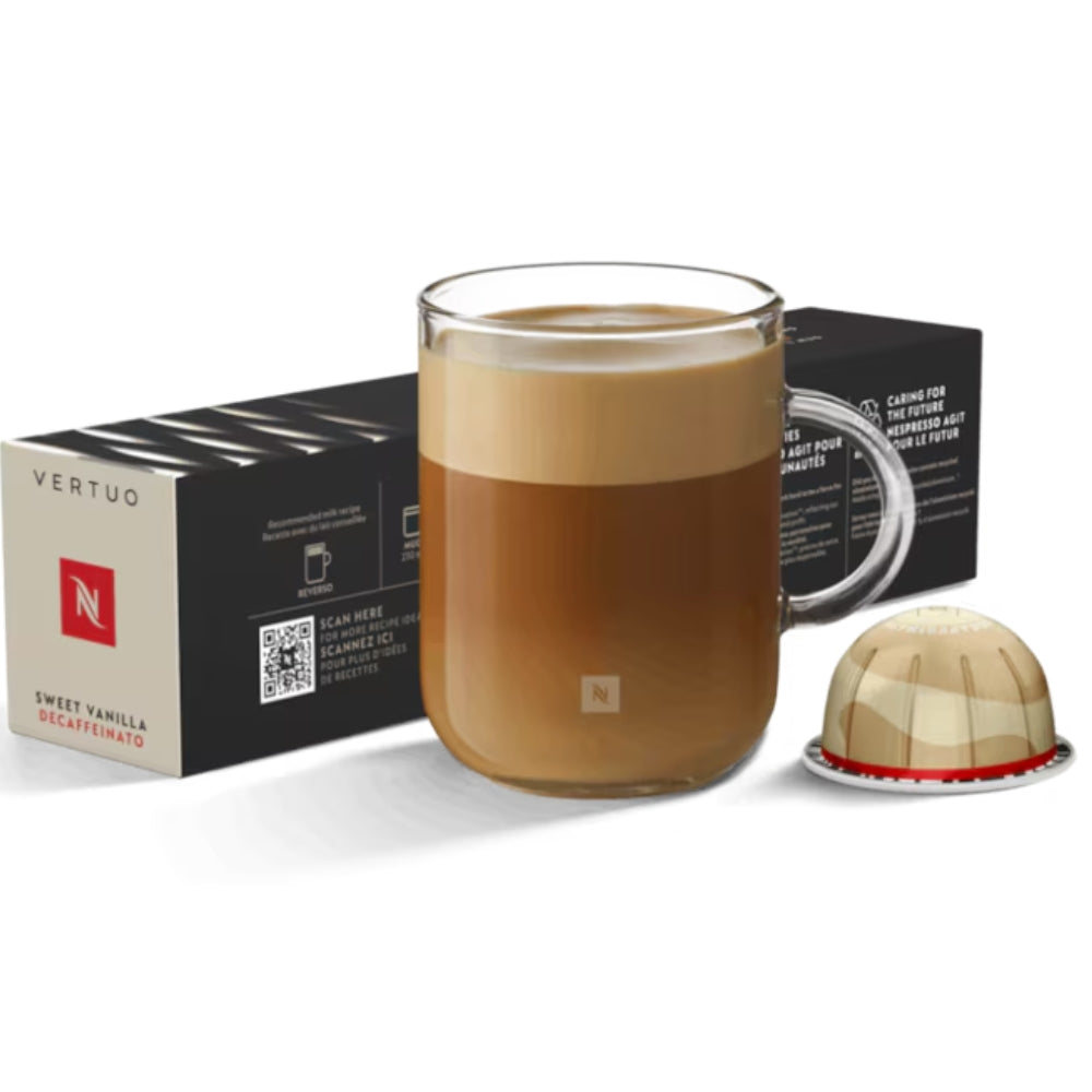 Nespresso Capsule Vertuo Sweet Vainilla Decaffeinato