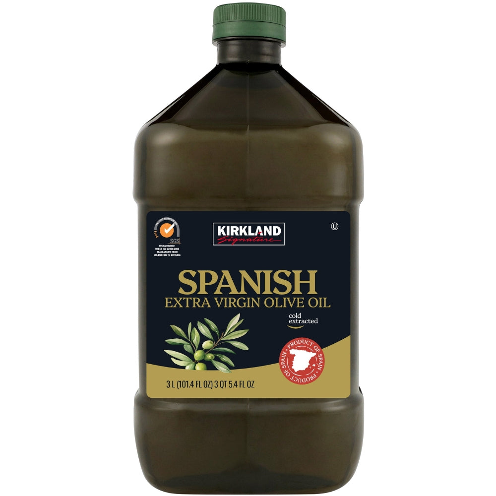 Aceite de Oliva Kirkland 100% Spanish Extra Virgin 3Lt