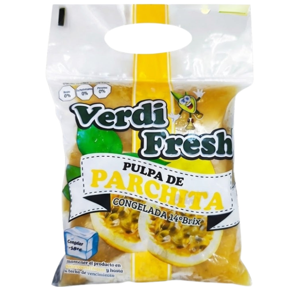 Verdi Fresh Parchita en Pulpa Congelado 1 Kilo