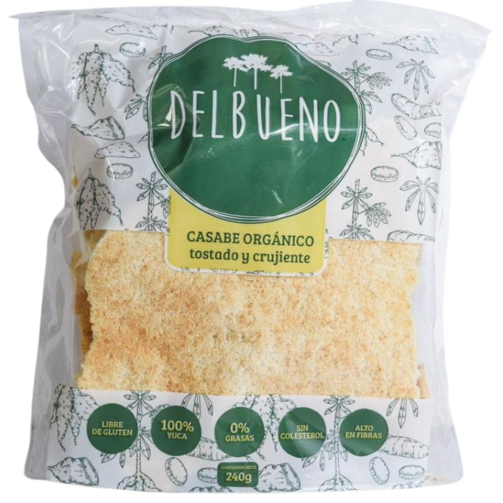 Del Bueno Casabe En Trozos 240 gr
