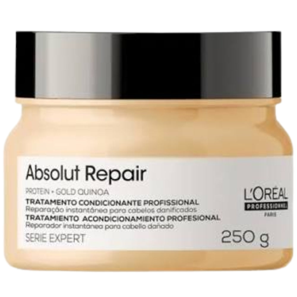 Baño de Crema L'Oreal Serie Expert Gold Quinoa Absolut Repair 250ml