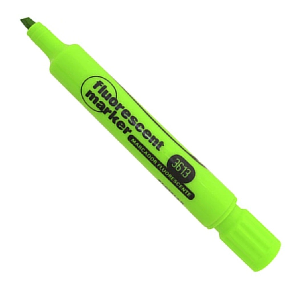 Studmark Marcador Fluorescente Verde 12Und